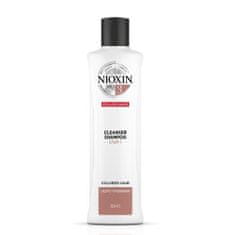Nioxin Sampon vékonyszálú, enyhén elvékonyodó festett hajra System 3 (Shampoo Cleanser System 3) (Mennyiség 300 ml)