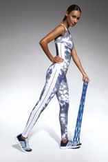 Bas Bleu Női sportos leggings Code white-blue, többszínű, XL