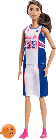 Mattel Barbie V mozgásban - kosárlabdázónő