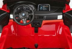 Beneo Elektromos kisautó BMW X6 M, 2 személyes, 2 x 120W motor, 12V, 2,4 GHz távirányító, elektromos fék