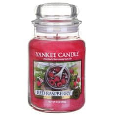 Yankee Candle Gyertya egy üvegedénybe a Yankee gyertyát, Piros málna, 623 g