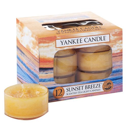 Yankee Candle Yankee gyertya tea gyertyák, Szellő naplementekor, 12 db