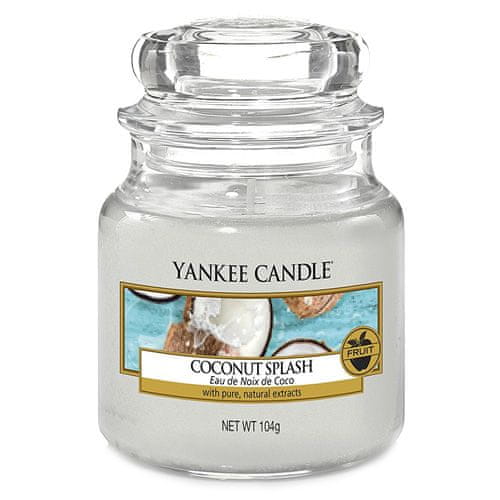 Yankee Candle Gyertya egy üvegedénybe a Yankee gyertyát, Kókusz frissítő, 104 g