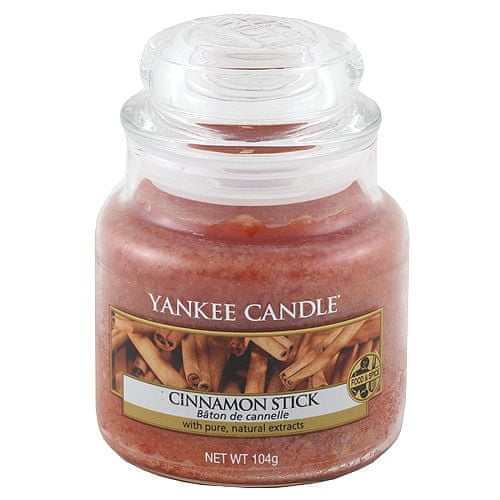 Yankee Candle gyertya üvegedénybe, Fahéj, 104 g