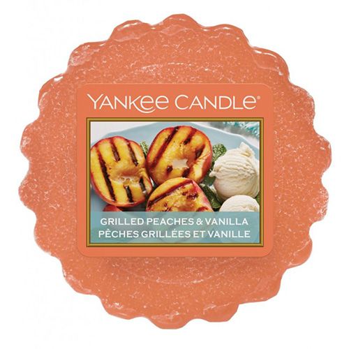 Yankee Candle Yankee gyertya, Grillezett őszibarack és vanília, 22 g