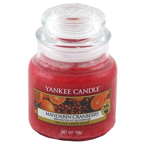 Yankee Candle Gyertya egy üvegedénybe a Yankee gyertyát, Mandarin áfonyával, 104 g