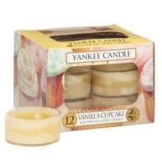 Yankee Candle Yankee gyertya tea gyertyák, Vanília cupcake, 12 db