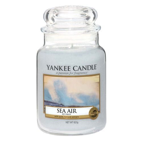 Yankee Candle Gyertya egy üvegedénybe a Yankee gyertyát, Tengeri levegő, 623 g