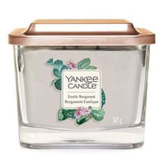 Yankee Candle Gyertya egy üvegváza Yankee gyertya, Egzotikus bergamott, 347 g