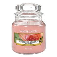 Yankee Candle Gyertya egy üvegedénybe a Yankee gyertyát, Hímzett sárgabarack rózsa, 104 g