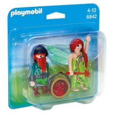 Playmobil Duo Pack Fairy törpe -nal, Tündérek és egyszarvúak, 12 darab