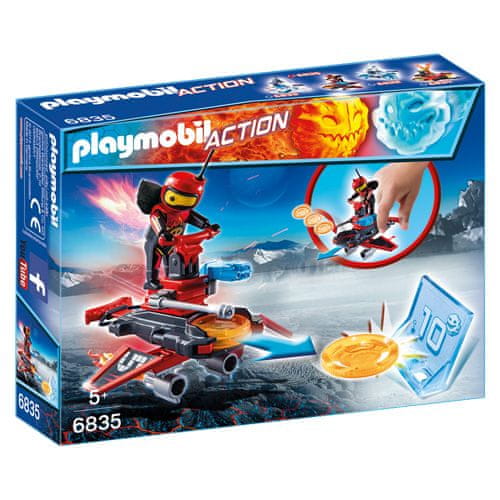 Playmobil Firebot indítóval, Sport és rendezvények, 8 darab