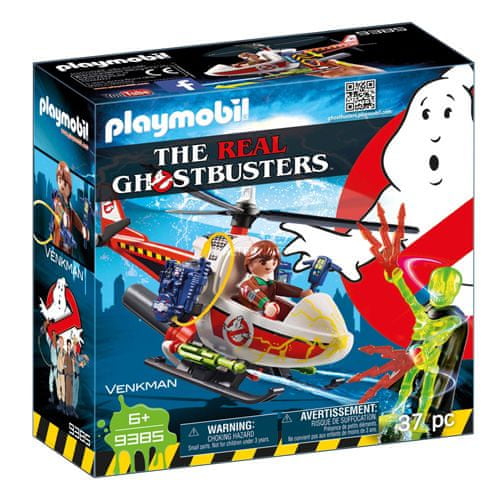 Playmobil Venkman helikopterrel, Ghostbusters, 37 darab