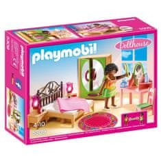 Playmobil Hálószoba WC-asztallal , Babaház, 24 darab