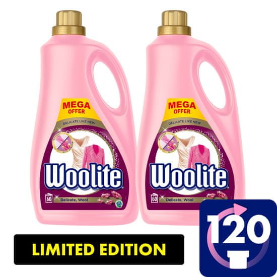 Woolite Delicate & Wool 7.2 l / 120 mosásra