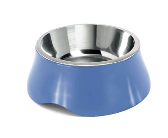 IMAC Kutyatál rozsdamentes acél + műanyag - 1900 ml - színek keveréke - átmérő 25,6 cm