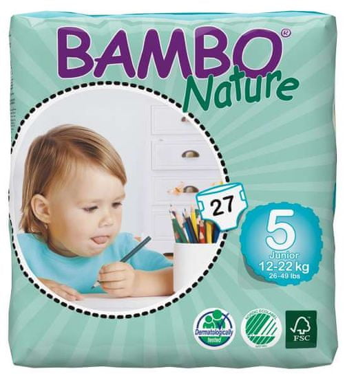 Bambo Nature 5 Junior (12-22 kg) 27 db