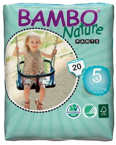 Bambo Nature Pants 5 Junior (12-20 kg) 20 db