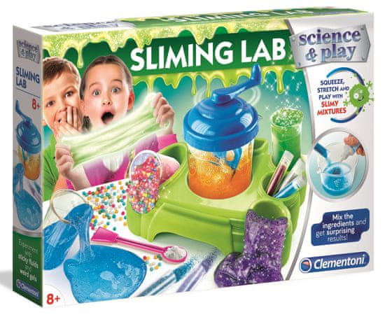 Clementoni Gyerek laboratórium - Slime készítő, nagy szett