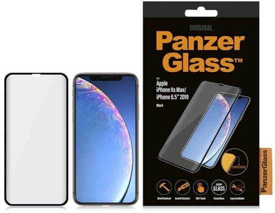 PanzerGlass Premium az Apple iPhone Xs Max/11 Pro Max telefonokra fekete, 2672