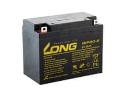 Long Hosszú 6V 20Ah ólom-sav akkumulátor F3 (WP20-6)