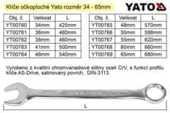 YATO Yato 50 mm-es CrV gyűrűs kulcs