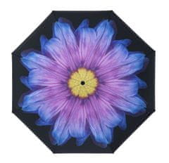 Blooming Brollies Női beltéri esernyő kívül Purple Daisy esernyő EDIOPUD