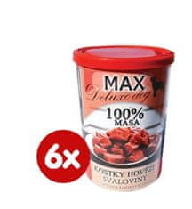 FALCO MAX deluxe marhahús kockák, 6x400g