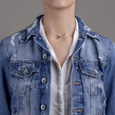 Emily Westwood Elegáns acél nyaklánc galamb WN1005S