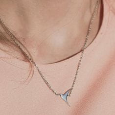 Emily Westwood Elegáns acél nyaklánc galamb WN1005S