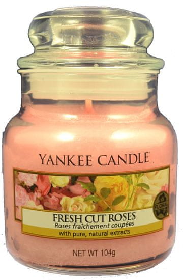 Yankee Candle Classic kicsi 104 g Fresh Cut Roses