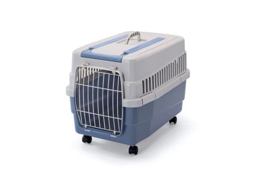 IMAC Kerekes szállítóbox kutyák és macskák számára, műanyag