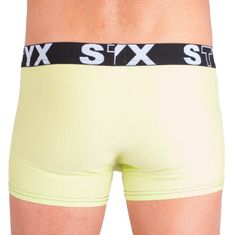 Styx Nagyméretű zöldes férfi boxeralsó sport gumi (R4) - méret XXXL