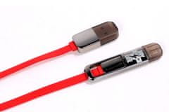 REMAX King-Kong mikro-USB csatlakozó kábel 2 az 1-ben 1 m piros AA-1088