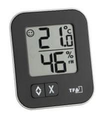 TFA 30.5026.01 MOXX digitális hőmérő nedvességmérővel, fekete