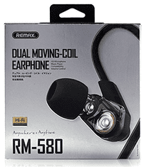 REMAX AA-7002 RM-580 fülhallgató fekete