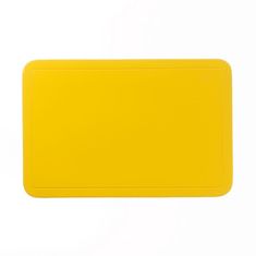 Kela Szőnyegszőnyeg UNI sárga, PVC 43,5x28,5 cm KL-15002