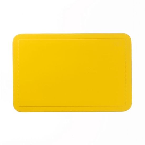 Kela Szőnyegszőnyeg UNI sárga, PVC 43,5x28,5 cm KL-15002