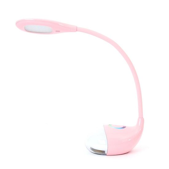 Platinet LED asztali lámpa, PDLQ10P, 6W, 200lm, rózsaszín