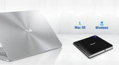 ASUS külső Blu-Ray SBW-06D5H-U Ultra, fekete