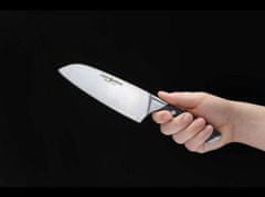 Böker Manufaktur 03BO502 Forge Santoku kés 29,3 cm, fekete színű