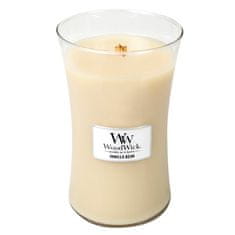 Woodwick Gyertya ovális váza , Vanília, 609,5 g