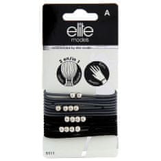 Elite Models Gumis karkötők 2 az 1-ben , 16 db, szürke, átmérő 6,5 cm
