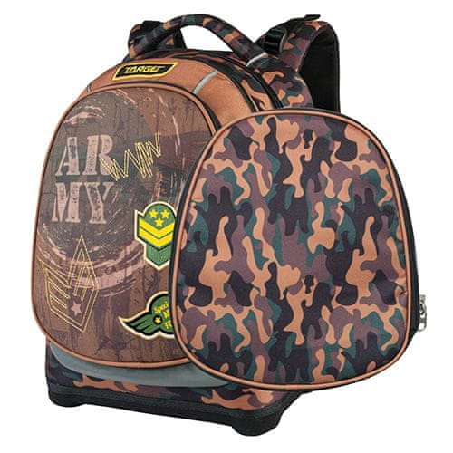 Target Cél iskolai hátizsák, Hadsereg, álcázás