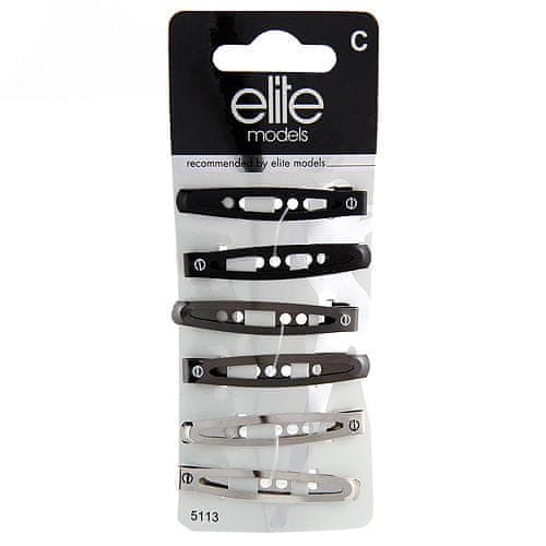 Elite Models Csit-csat 6 db , 6db, fekete-ezüst, 5cm
