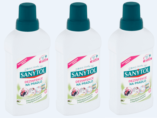 SANYTOL Aloe Vera fertőtlenítő mosószeradalék 500ml, 3 db