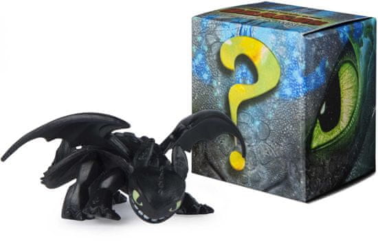 Spin Master Sárkányok 3 Gyűjtői figurák dupla csomagolás - fekete