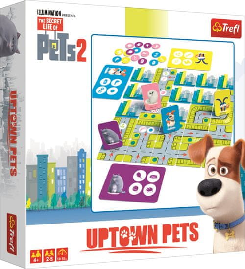 Trefl A kis kedvencek titkos élete 2 Uptown Pets társasjáték