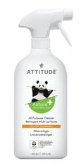 Attitude Univerzális, szórófejes tisztítószer citromhéj illattal, 800 ml
