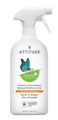 Attitude Citromhéj illatú üveg és tükör tisztító spray, 800 ml